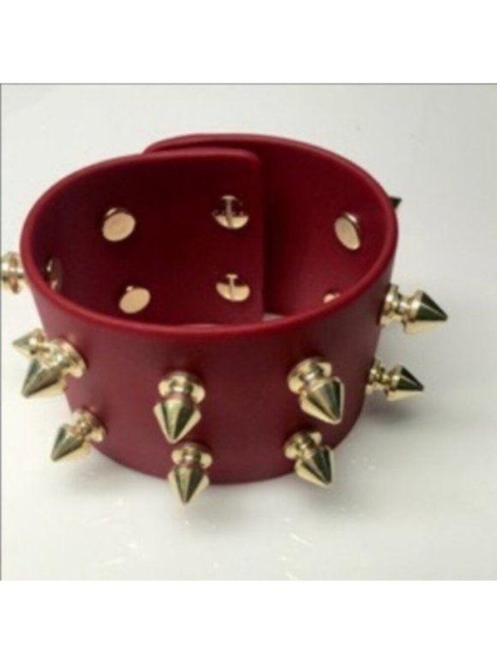 Diana Broussard Ian Bracelet In Red And Gold